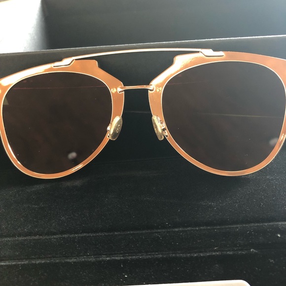 Dior Reflected P Pixelated Mirrored Sunglasses - Picture 4 of 7